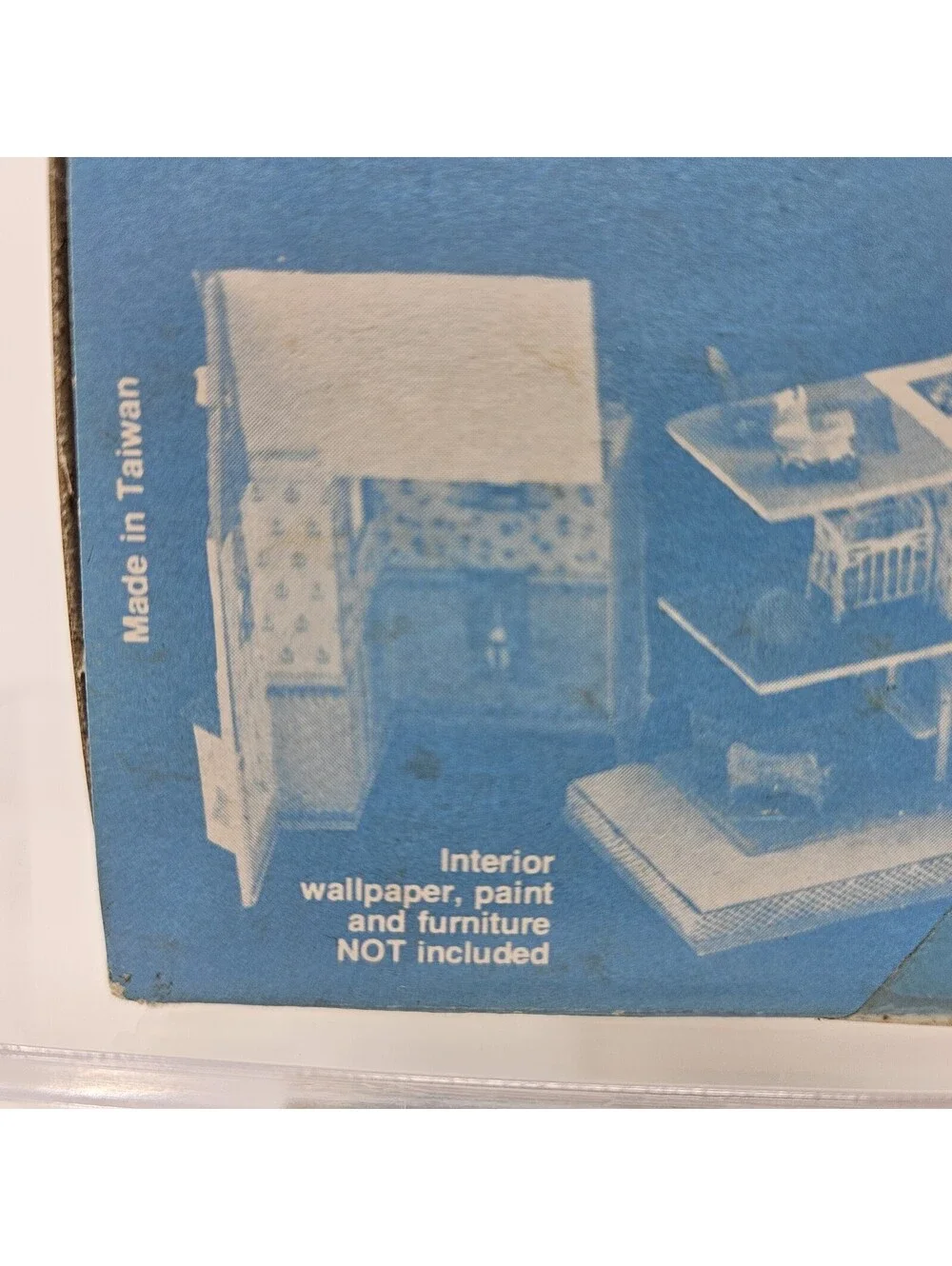 Wood Dollhouse Miniature 1:144 Scale Victorian House Vintage Millie Meter August